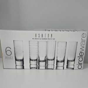 Ashton 6-Piece Clear Shooter Set- New In Box